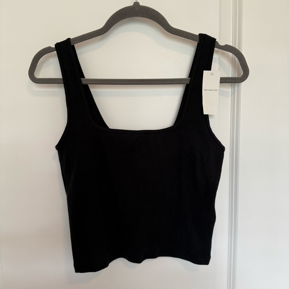 Abercrombie & Fitch Black Tank Top